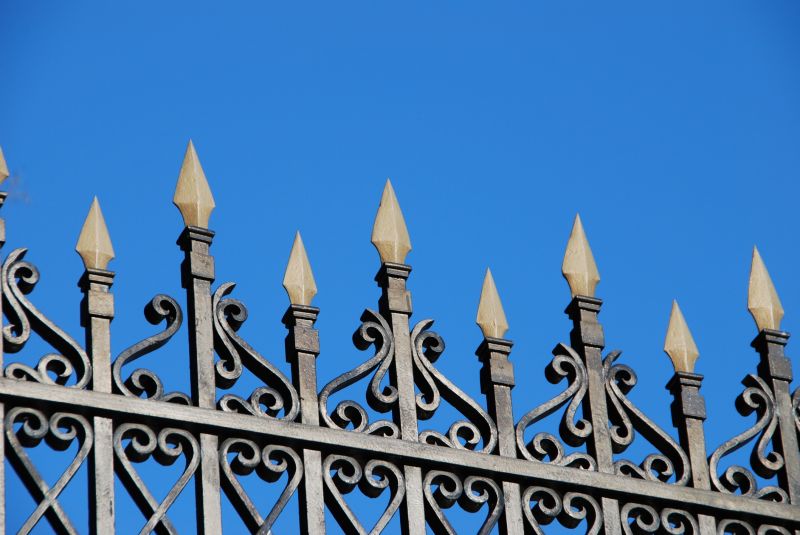 Wrought Iron Security Fence