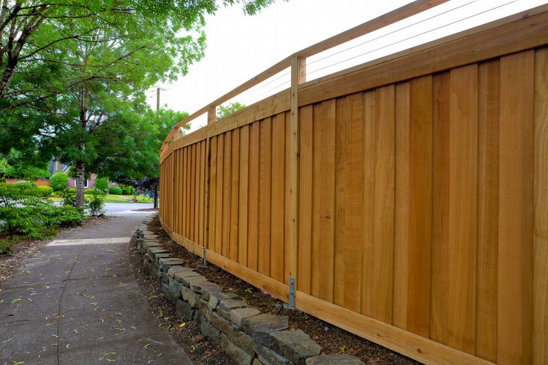Redwood Fence Construction